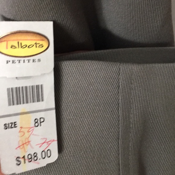 Talbots Hidden Button Wool Blend Blazer Jacket - Picture 6 of 8